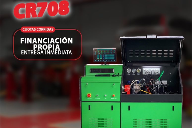 Banco de Pruebas para motores COMMON RAIL CR708